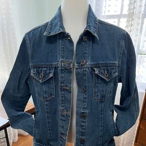 Women's Port Authority Blue Jean Jacket Size Medium